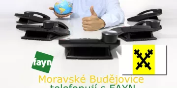 Město Moravské Budějovice telefonuje v cloudu s Faynem